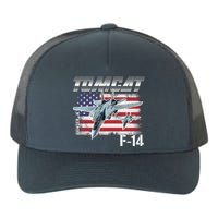 Tomcat F14 Fighter Jet Yupoong Adult 5-Panel Trucker Hat