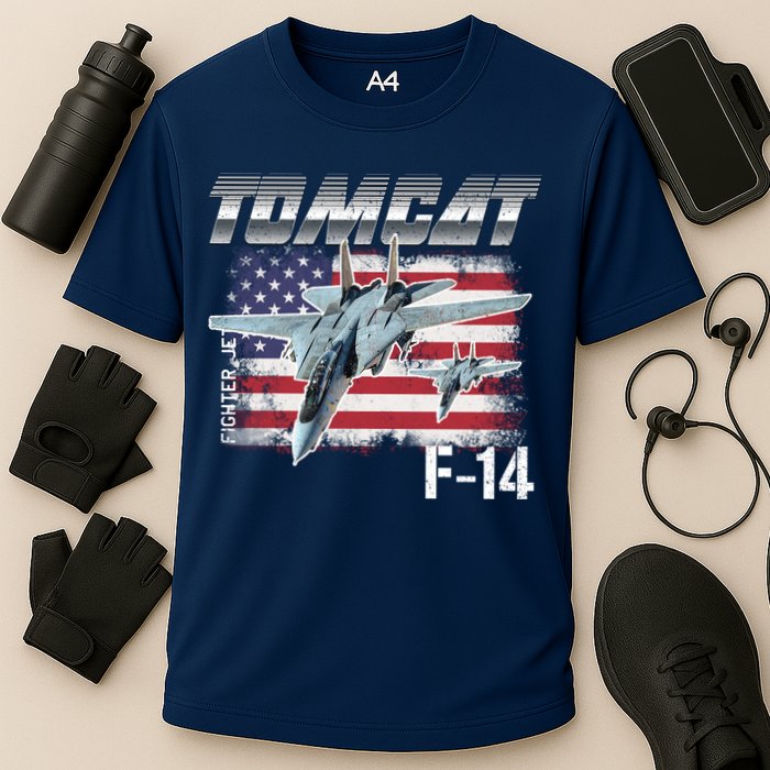 Tomcat F14 Fighter Jet Performance Shirt