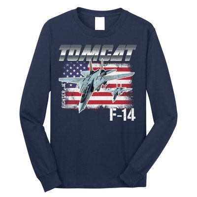 Tomcat F14 Fighter Jet Long Sleeve Shirt