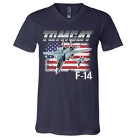 Tomcat F14 Fighter Jet V-Neck T-Shirt