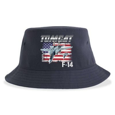 Tomcat F14 Fighter Jet Sustainable Bucket Hat