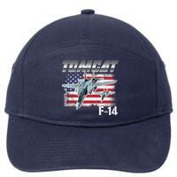 Tomcat F14 Fighter Jet 7-Panel Snapback Hat