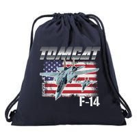 Tomcat F14 Fighter Jet Drawstring Bag
