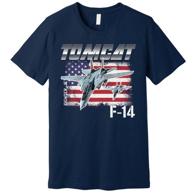 Tomcat F14 Fighter Jet Premium T-Shirt