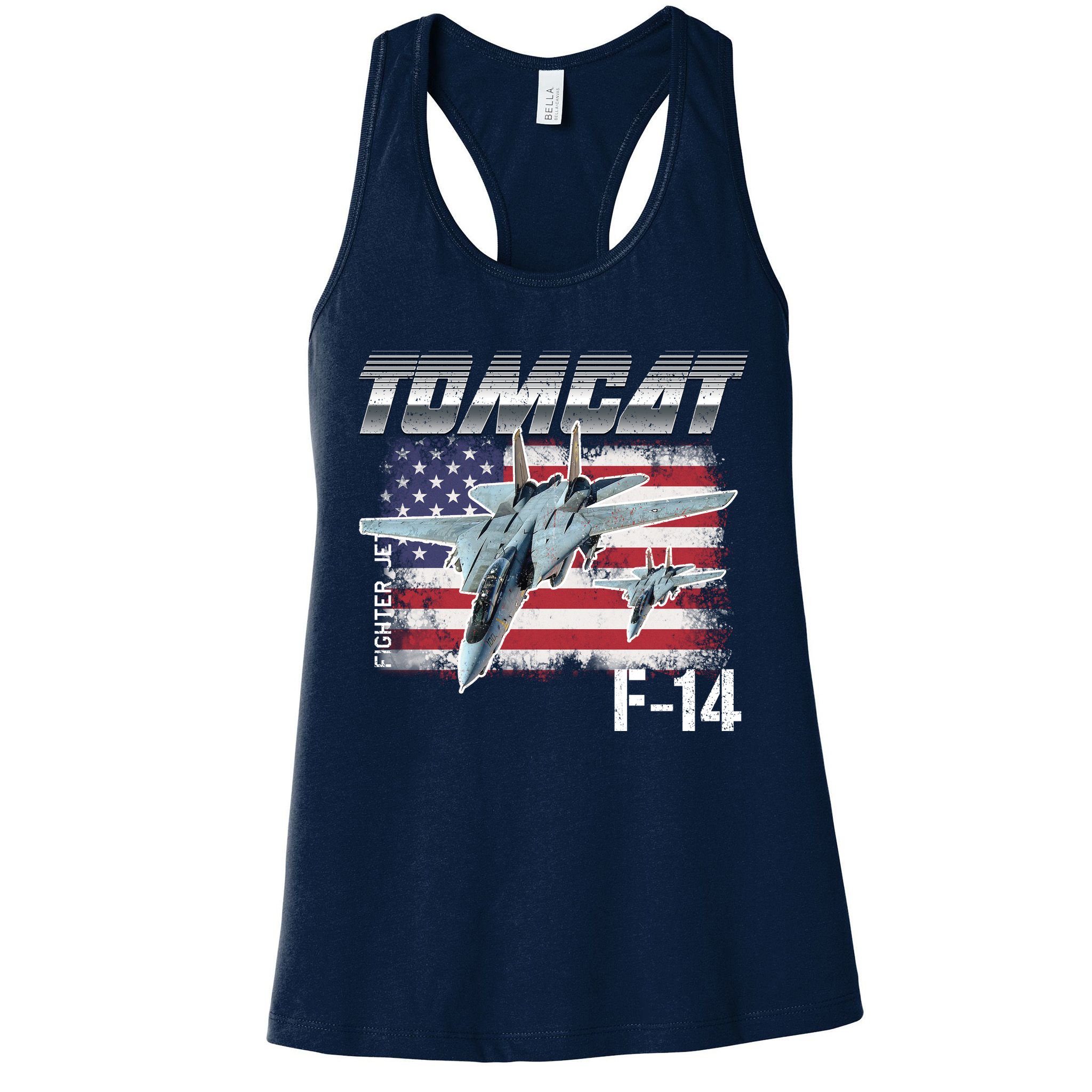 Tomcat F14 Fighter Jet Womens Tank Top