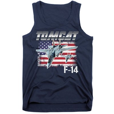 Tomcat F14 Fighter Jet Tank Top