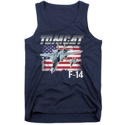 Tomcat F14 Fighter Jet Tank Top