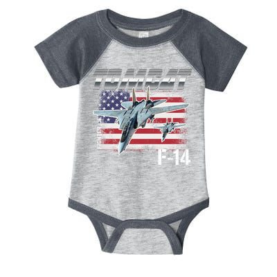Tomcat F14 Fighter Jet Infant Baby Jersey Bodysuit