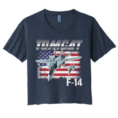 Tomcat F14 Fighter Jet Crop Top