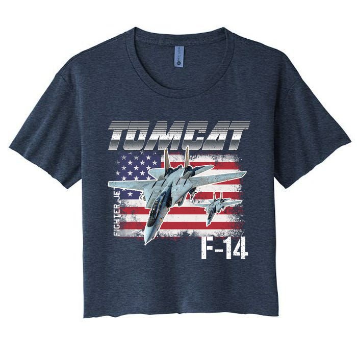 Tomcat F14 Fighter Jet Crop Top