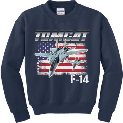 Tomcat F14 Fighter Jet Kids Sweatshirt