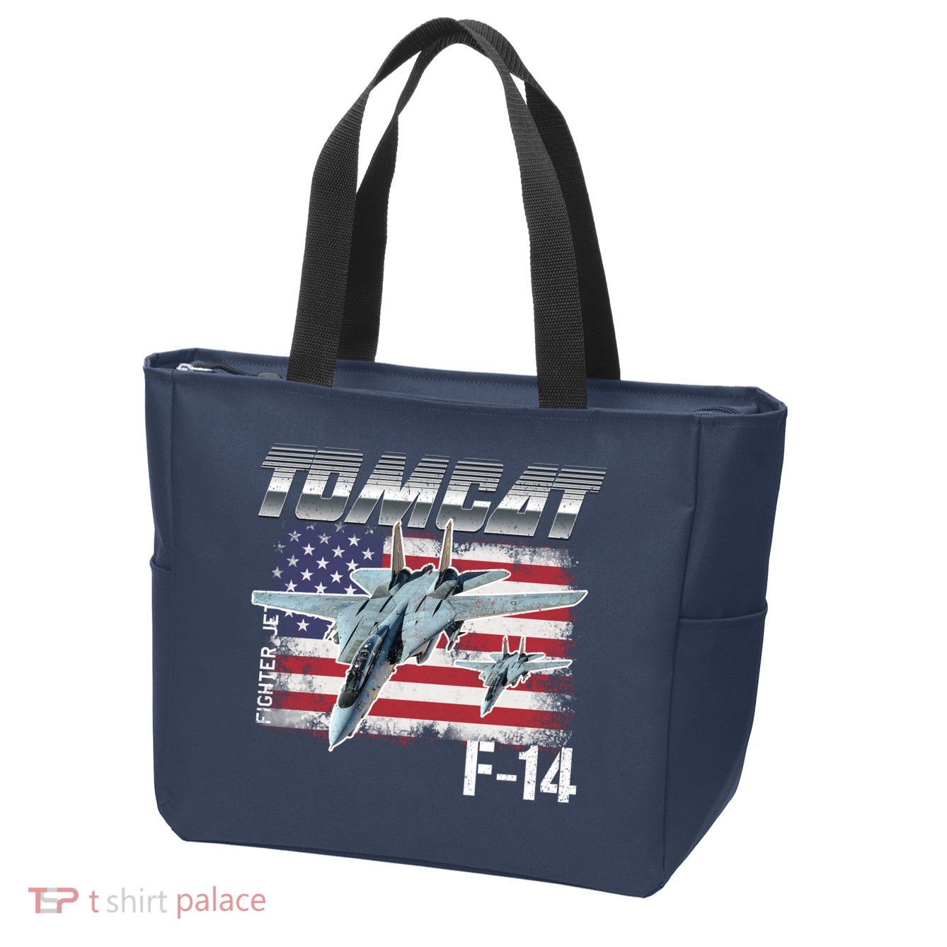 Tomcat F14 Fighter Jet Zip Tote Bag