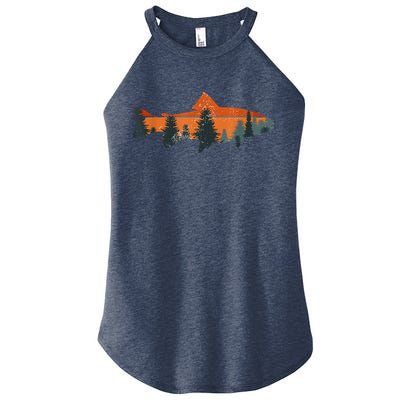 Trout Fly Fishing Nature Outdoor Fisherman Gift Fisherman Fishing Shirt Women's Perfect Tri Rocker Tank