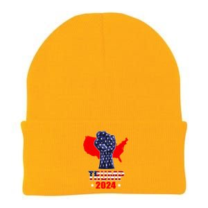 Trump Fight For America Knit Cap Winter Beanie