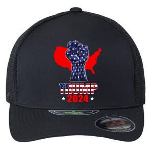 Trump Fight For America Flexfit Unipanel Trucker Cap