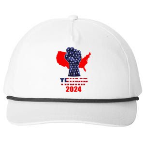 Trump Fight For America Snapback Five-Panel Rope Hat