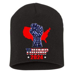 Trump Fight For America Short Acrylic Beanie