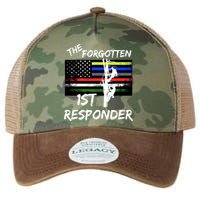 The Forgotten First Responder Tribute To Electrical Lineman Legacy Tie Dye Trucker Hat