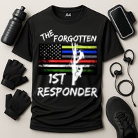 The Forgotten First Responder Tribute To Electrical Lineman Performance Shirt