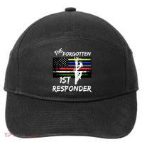 The Forgotten First Responder Tribute To Electrical Lineman 7-Panel Snapback Hat