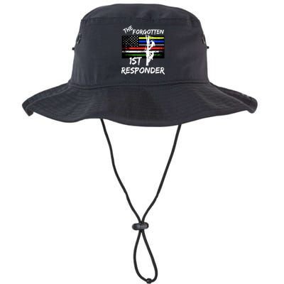 The Forgotten First Responder Tribute To Electrical Lineman Bucket Hat
