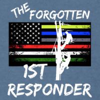 The Forgotten First Responder Tribute To Electrical Lineman Garment-Dyed Sweatshirt