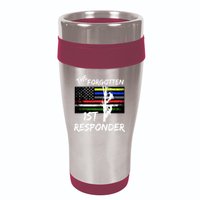 The Forgotten First Responder Tribute To Electrical Lineman 16oz Travel Tumbler