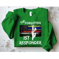 The Forgotten First Responder Tribute To Electrical Lineman Sweatshirt