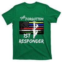 The Forgotten First Responder Tribute To Electrical Lineman T-Shirt