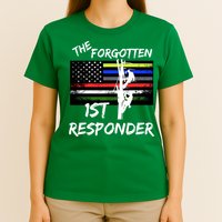 The Forgotten First Responder Tribute To Electrical Lineman T-Shirt