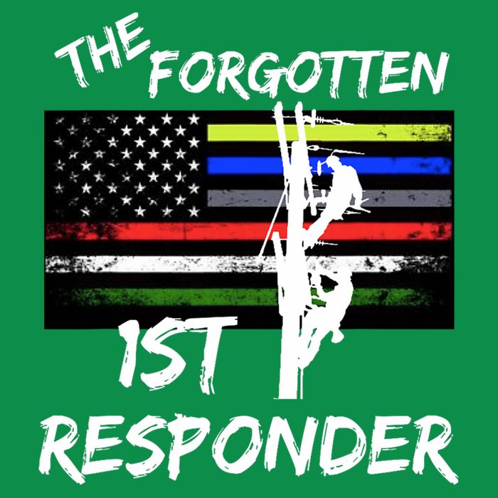 The Forgotten First Responder Tribute To Electrical Lineman T-Shirt