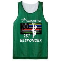 The Forgotten First Responder Tribute To Electrical Lineman Mesh Reversible Basketball Jersey Tank