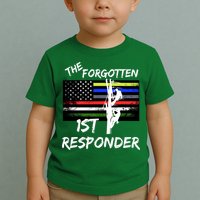 The Forgotten First Responder Tribute To Electrical Lineman Toddler T-Shirt