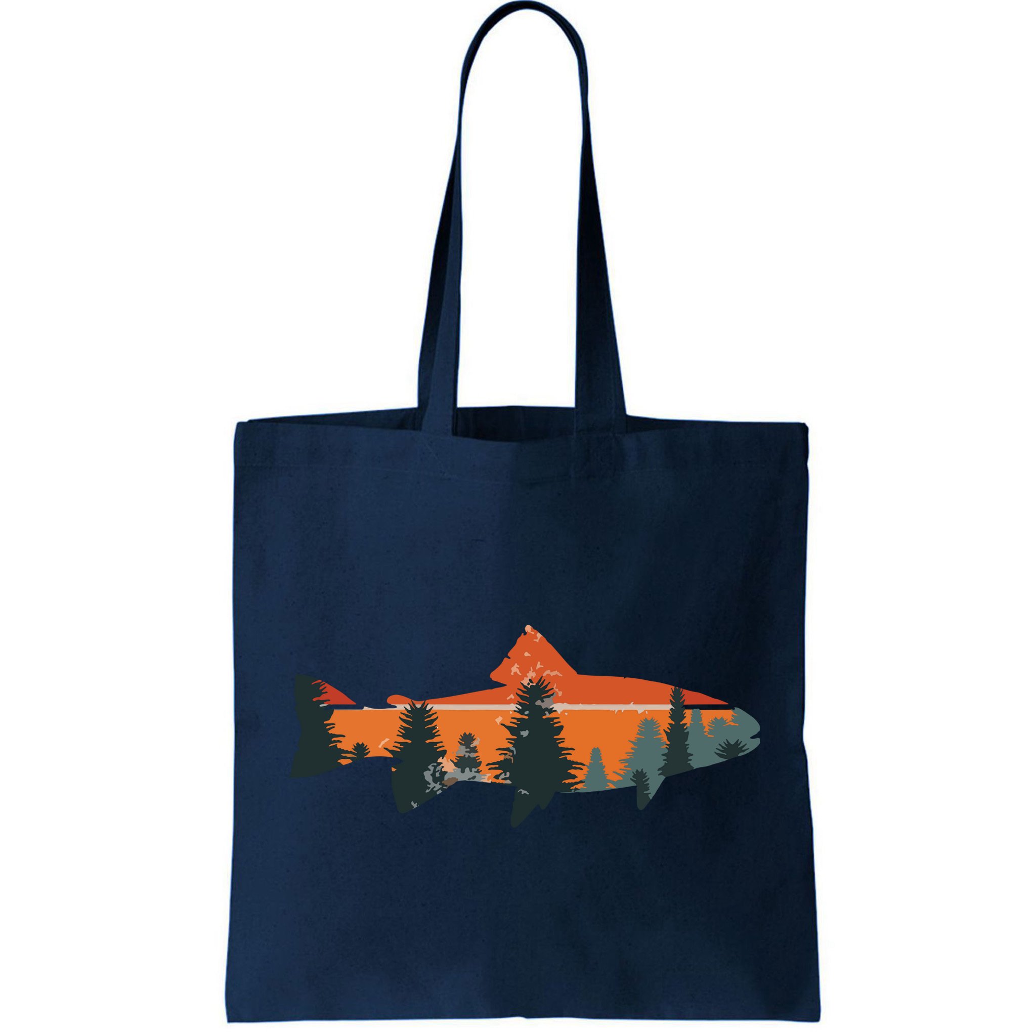 Trout Fly Fishing Nature Outdoor Fisherman Gift Bag