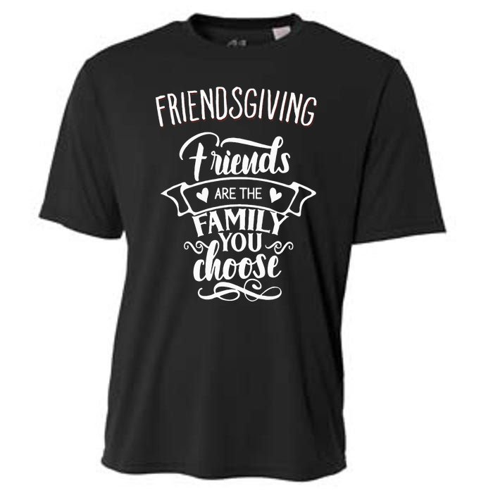 Thanksgiving Friendsgiving Family and Friends Matching Cooling Performance Crew T-Shirt