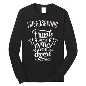 Thanksgiving Friendsgiving Family and Friends Matching Long Sleeve Shirt