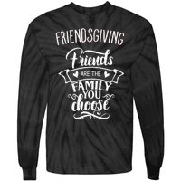 Thanksgiving Friendsgiving Family and Friends Matching Tie-Dye Long Sleeve Shirt