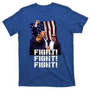 Trump Fight Fight Fight Trump Signals To Americans To Fight T-Shirt