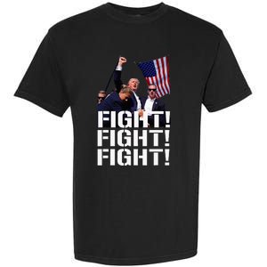 Trump Fight Fight Fight Garment-Dyed Heavyweight T-Shirt