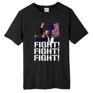 Trump Fight Fight Fight Tall Fusion ChromaSoft Performance T-Shirt