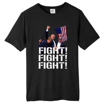 Trump Fight Fight Fight Tall Fusion ChromaSoft Performance T-Shirt