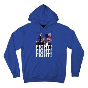 Trump Fight Fight Fight Tall Hoodie