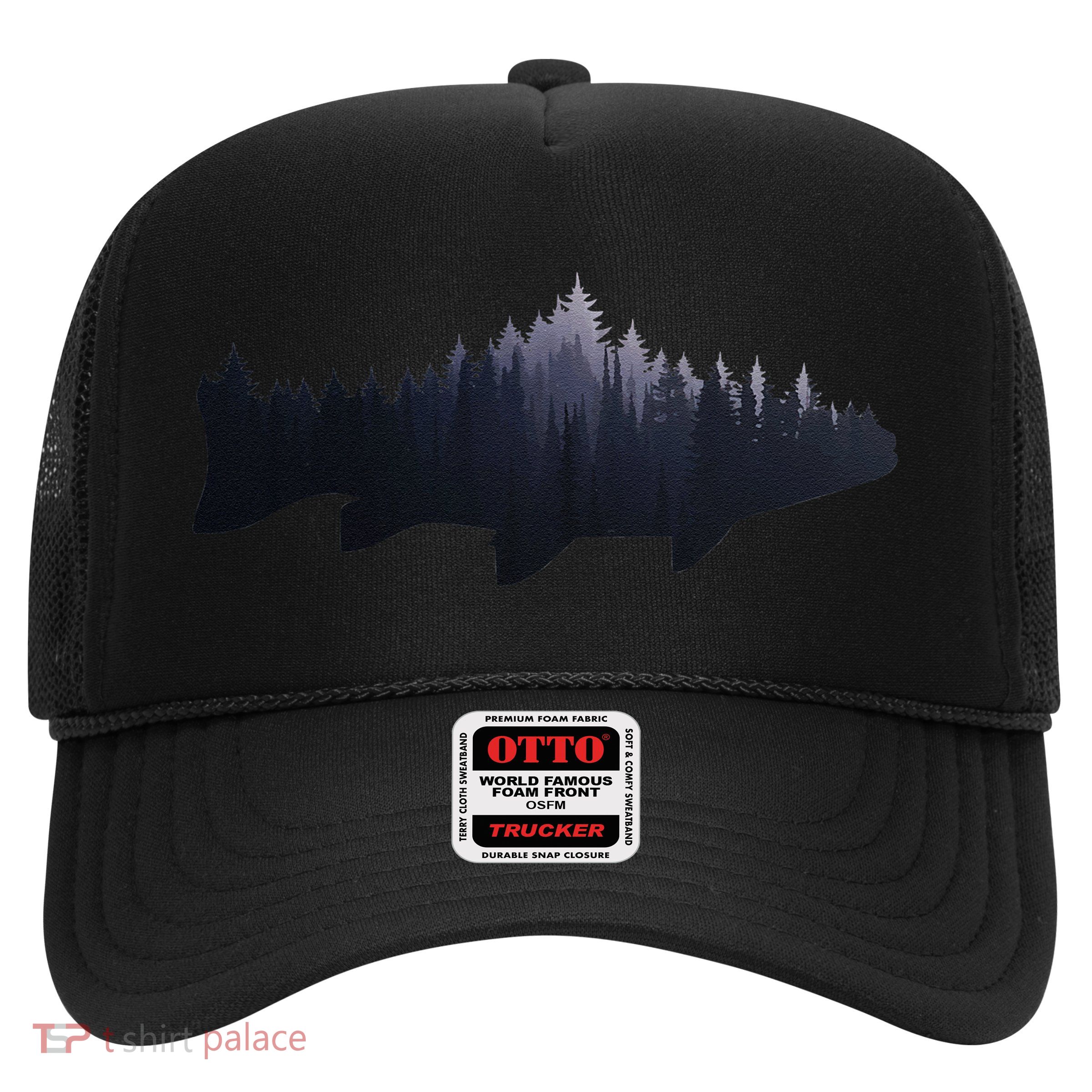 Trout Fly Fishing Nature Outdoor Fisherman Gift Trucker Hat