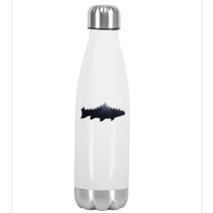 Trout Fly Fishing Nature Outdoor Fisherman Gift Stainless Steel Insulated Water Bottle