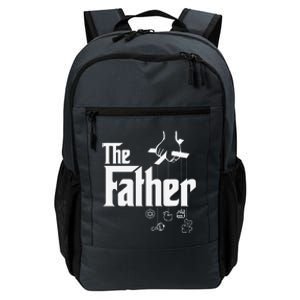 The Father! First Time Fathers Day New Dad Gift Daily Commute Backpack