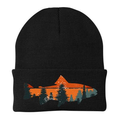 Trout Fly Fishing Nature Outdoor Fisherman Gift Beanie