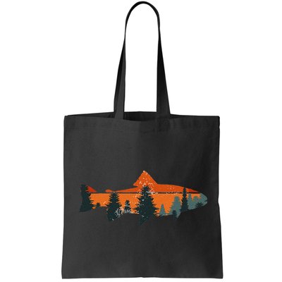 Trout Fly Fishing Nature Outdoor Fisherman Gift Bag