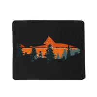 Trout Fly Fishing Nature Outdoor Fisherman Gift Mousepad