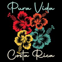Tropical Flower Family Vacation Costa Rica Beach Pura Vida Impact Tech Backpack