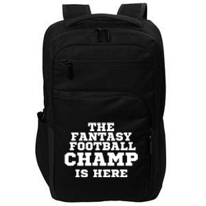 The Fantasy Football Champ Is Here, Fantasy Football Legend Impact Tech Backpack